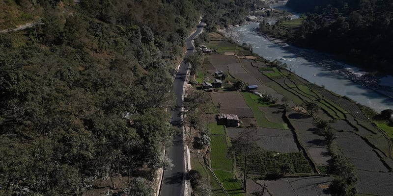 मालढुङ्गा–बेनी सडक स्तरोन्नति सम्पन्न