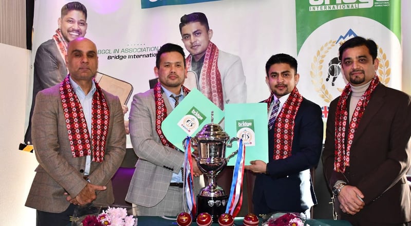 ब्रिटिश गोर्खाली क्रिकेट लिगलाई ब्रिज इन्टरनेशनलको साथ