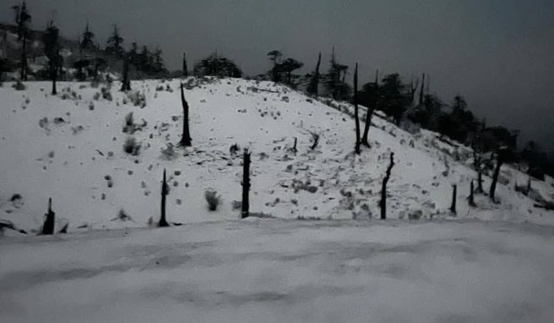 पाँचथरको सीमावर्ती क्षेत्रमा हिमपात: पर्यटकीय स्थल र बीओपी हिउँले ढाकिए