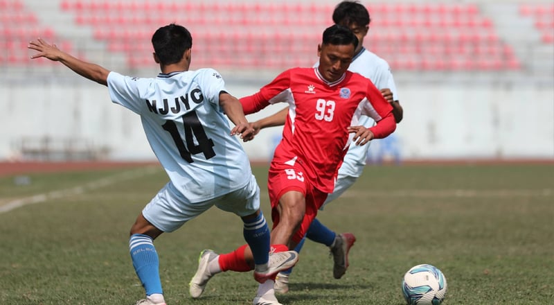 एन्फा राष्ट्रिय लिग : नव जनजागृतिमाथि पुलिसको गोल वर्षा