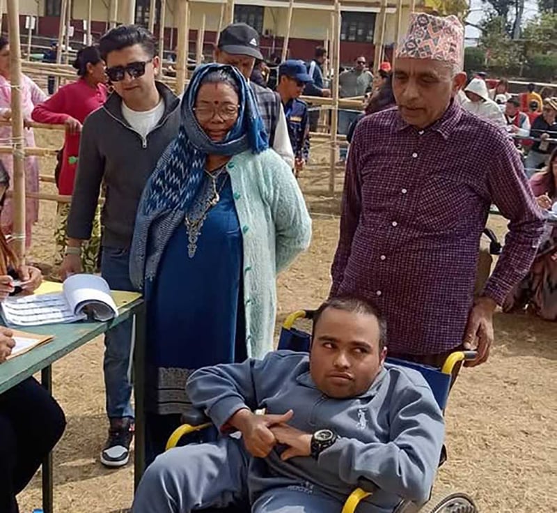 इलाममा ४० प्रतिशत मत खस्यो