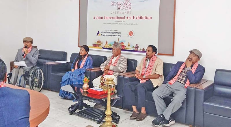 ‘आइज टु एज’ मा तिस कलाकृति