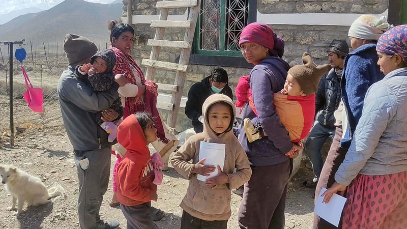 मुस्ताङमा मजदुरका लागि गाउँमै स्वास्थ्य सेवा