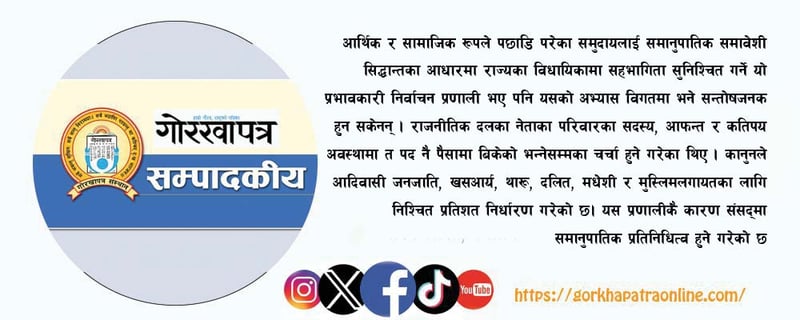 समानुपातिक प्रतिनिधित्व