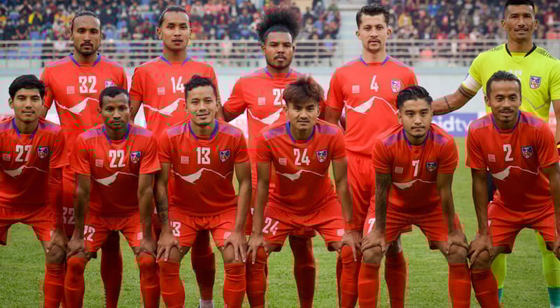 फुटबल टोलीको बन्द प्रशिक्षणमा ४९ खेलाडी