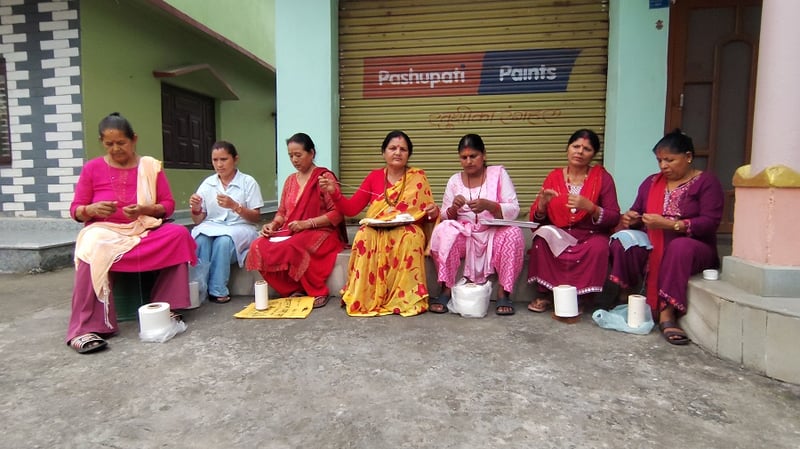 देवचुलीकी महिलाले कातेको बत्ति विदेशसम्म निर्यात