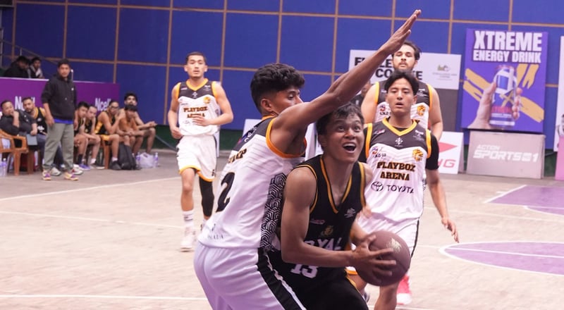 बास्केटबल लिग : प्लेबक्समाथि रोयलको रोमाञ्चक जित