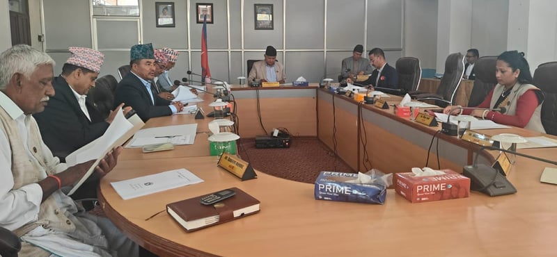 लुम्बिनी प्रदेश सरकारले गर्यो योजना बैंक निर्देशिका स्विकृत