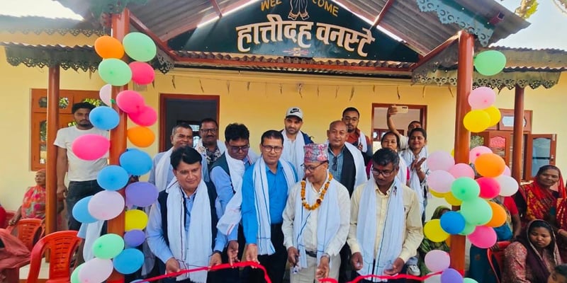 पर्यटन प्रवर्द्धनका लागि ‘हात्तीदह वनस्टे’ सञ्चालनमा