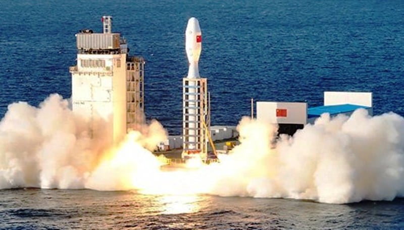 चीनद्वारा समुद्रबाट ‘स्मार्ट ड्रागन-३’ रकेटको सफल प्रक्षेपण