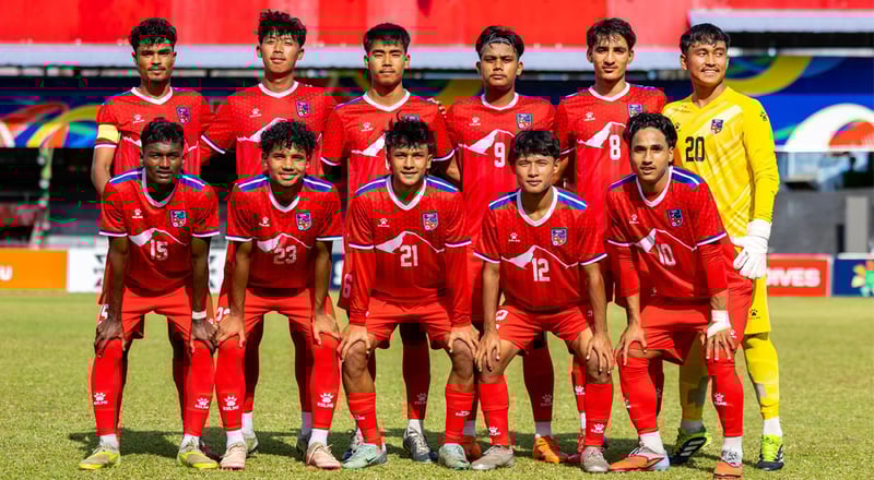 यु–२० साफ : श्रीलङ्कालाई हराउँदै नेपाल सेमिफाइनल नजिक