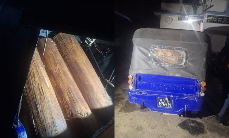 गोलिया लोड गरेको अटोसहित चालक पक्राउ