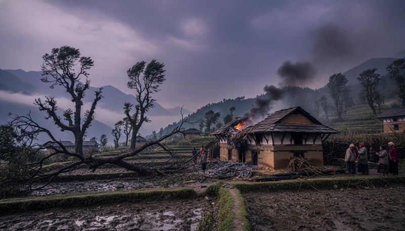 देशभर २४ घण्टामा ३८ विपद्का घटना: तीन जनाको मृत्यु