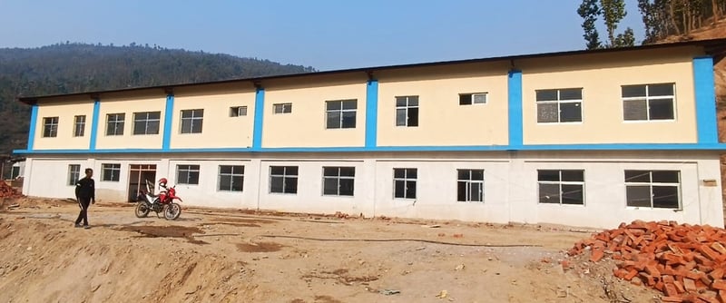 भेरी नगर अस्पताल भवन निर्माण अन्तिम चरणमा