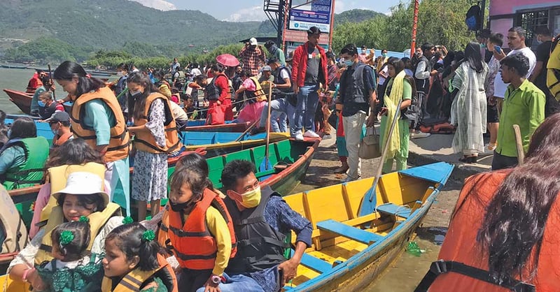 भारतीय पर्यटकले पोखरा भरिभराउ