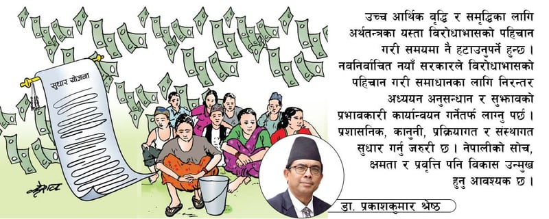 नेपाली अर्थतन्त्रका विरोधाभास