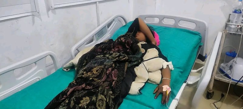 बडिगाडमा चट्याङ लाग्दा एक युवती गम्भीर