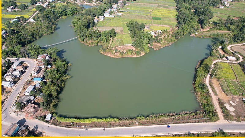 घोराहीमा कृत्रिम पोखरीले तानेका पर्यटक र बढाएको कृषि उत्पादन