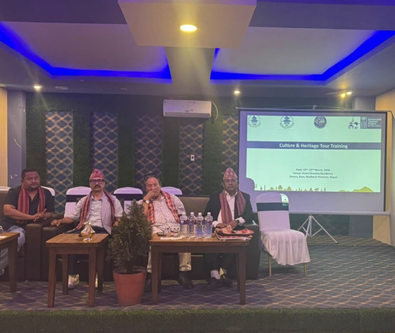Empowering Nepalese Tourism: NATTA and UNDP Nepal Start Heritage Training in Bara
