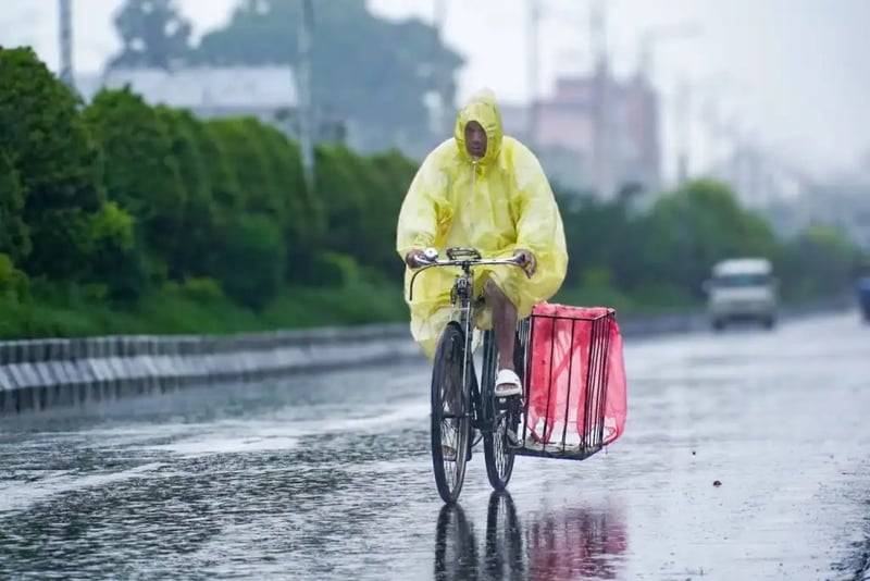 काठमाडौंमा हावाहुरीसहित वर्षा