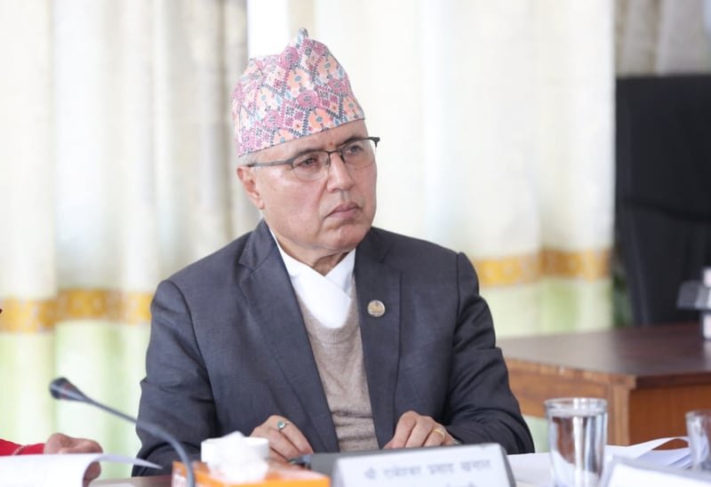 साइत देखाएर शपथ खाने बालेनको तरिका मन परेन : अर्थमन्त्री खनाल