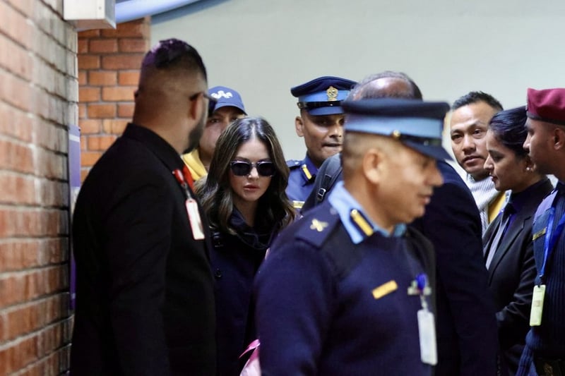 बलिउड अभिनेत्री सन्नी लियोनी काठमाडौंमा