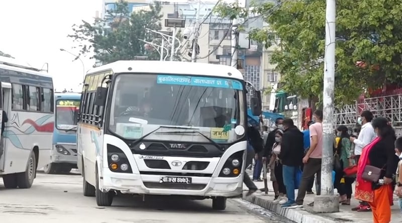 काठमाडौं उपत्यकामा चल्ने सार्वजनिक यातायातमा सीसीटीभी राखिने