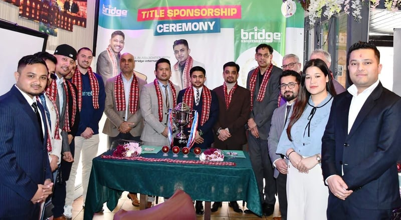 ब्रिज इन्टरनेशनल ब्रिटिश गोर्खाली क्रिकेट लिगको मुख्य प्रायोजक