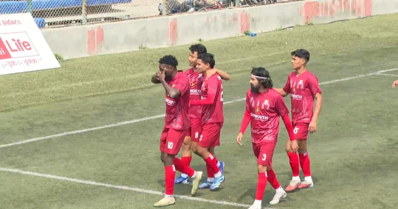 राष्ट्रिय लिग फुटबलमा लालीगुराँसले गुमायो अवसर