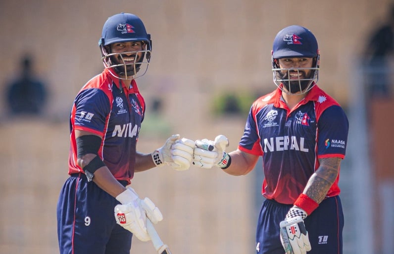 आईसीसी टी-२० विश्वकप अघिको अन्तिम अभ्यास खेलमा नेपाल विजयी