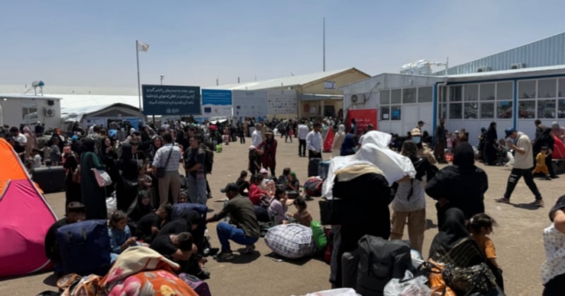 मध्यपूर्वमा जारी युद्धका कारण अपगानिस्तानमा घर फिर्तीको ठूलो लर्काे चल्याे