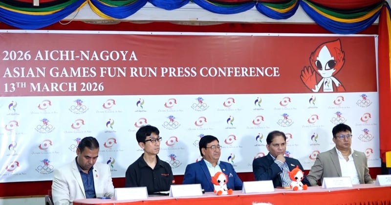 एशियन गेम्स प्रचारका लागि भाेलि फन रनकाे आयाेजना हुने