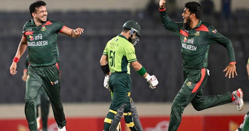 बंगलादेशले ११ वर्षपछि पाकिस्तानसँगकाे एकदिवसीय अन्तर्राष्ट्रिय क्रिकेट शृङ्खला जित्याे