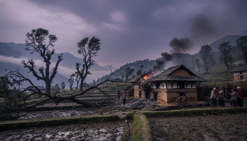 पछिल्लो २४ घण्टामा ७३ विपद्का घटना : ४ जनाको मृत्यु