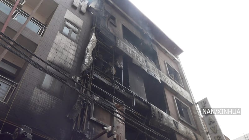 भारतमा एक भवनमा आगलागी हुँदा ९ जनाको ज्यान गयाे