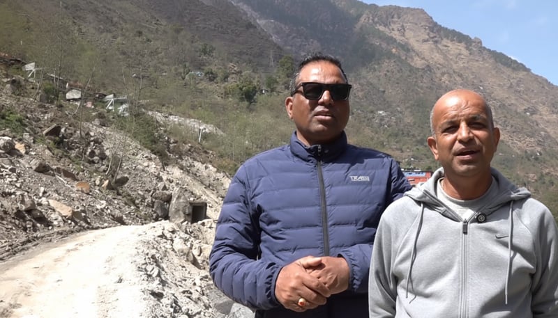 अरनिको राजमार्ग अन्तर्गत कोदारीको पहिरो ४७ करोड लागतमा नियन्त्रण गरिंदै