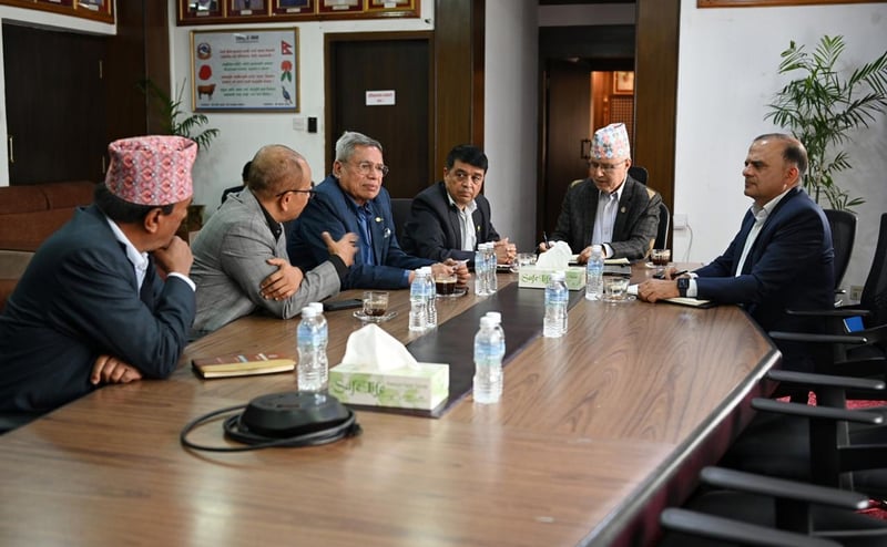 अर्थमन्त्री र निजी क्षेत्रका प्रतिनिधिबीच छलफल