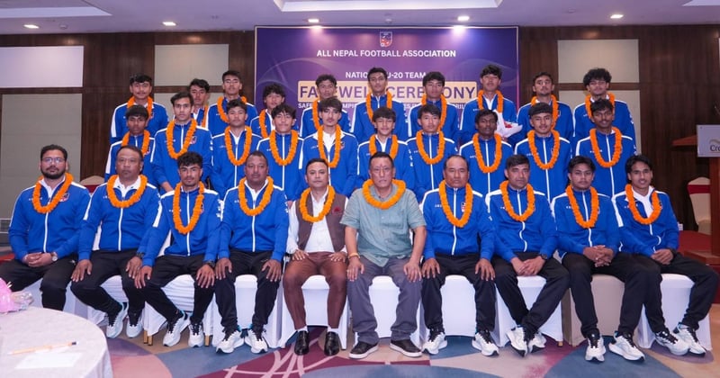 साफ यू-२० च्याम्पियनसिपमा आज नेपालले भूटानकाे सामना गर्दै