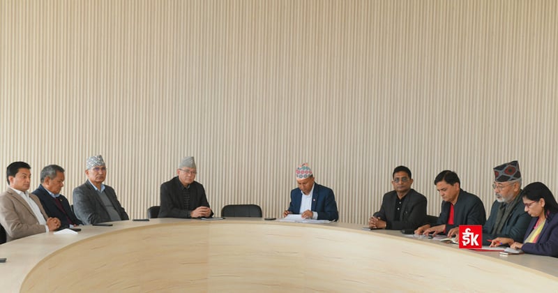 नेकपा एमालेकाे सचिवालय बैठक जारी