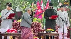 नवनियुक्त प्रधानमन्त्री बालेन्द्र शाहले लिए शपथ
