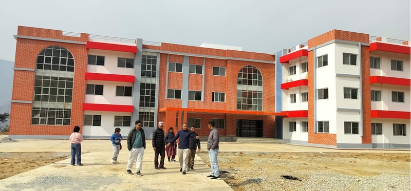 नौ करोड दुई लाखमा बन्यो फलेवास नगरपालिकाको भवन