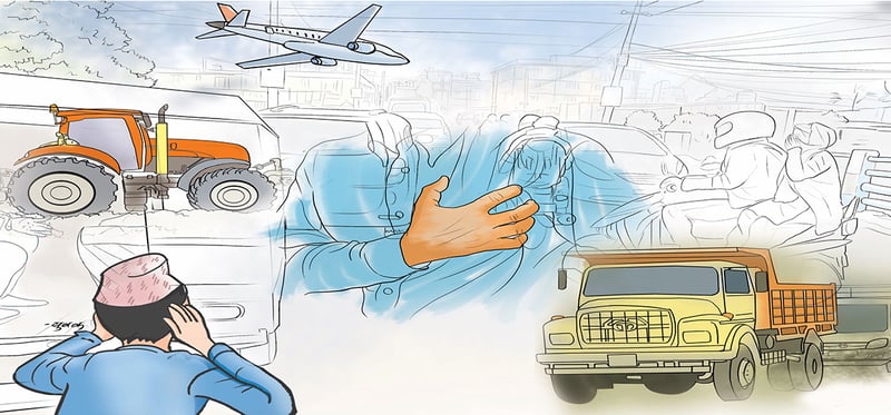 काठमाडौंको प्रदूषण कहर