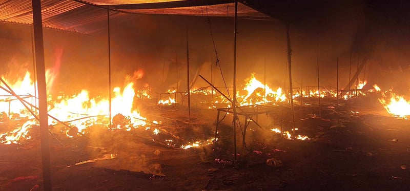 देशभर बढे आगलागीका घटना