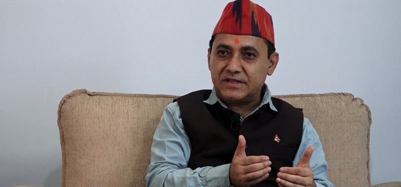 कांग्रेसले देशलाई निकास दिन्छ : विश्वप्रकाश शर्मा