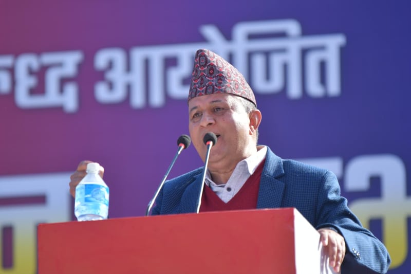 अब दाङवासी ज्ञापनपत्र बुझाउने होइन, बुझ्ने ठाउँमा हुनुपर्छ : महासचिव पोखरेल