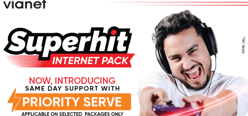 भायानेटले ल्यायो ‘सुपरहिट इन्टरनेट प्याक’: द्रुतगतिको इन्टरनेट अब Priority Serve सहित ‘Same Day Support’