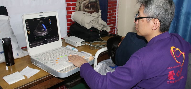 विद्यार्थीहरूको हृदयरोगसम्बन्धी निःशुल्क परीक्षण सुरु