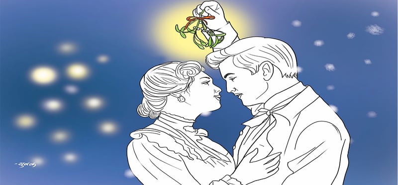 क्रिसमस, ऐँजेरु र चुम्बन