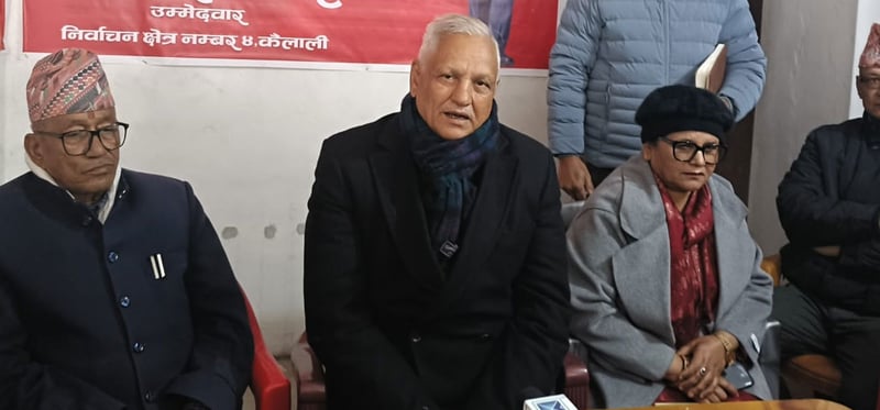 सुदूरपश्चिमका महत्वपूर्ण आयोजनालाई पूर्णता दिन मेरो उम्मेदवारी: भट्ट