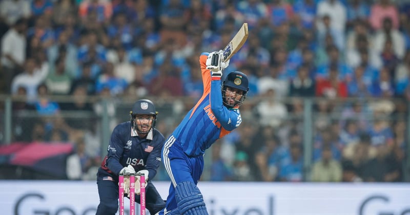 पावर प्लेमै भारतको ब्याटिङ ध्वस्त: ४६ रन बनाउँदा ४ विकेट गुम्यो